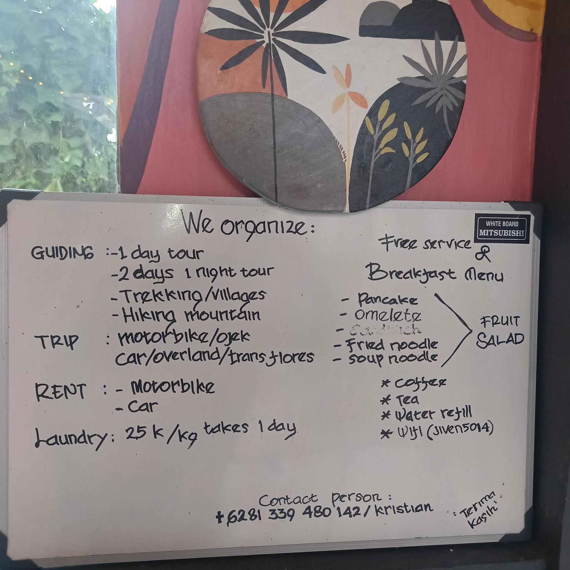 Kristian Homestay Bajawa 외부 사진